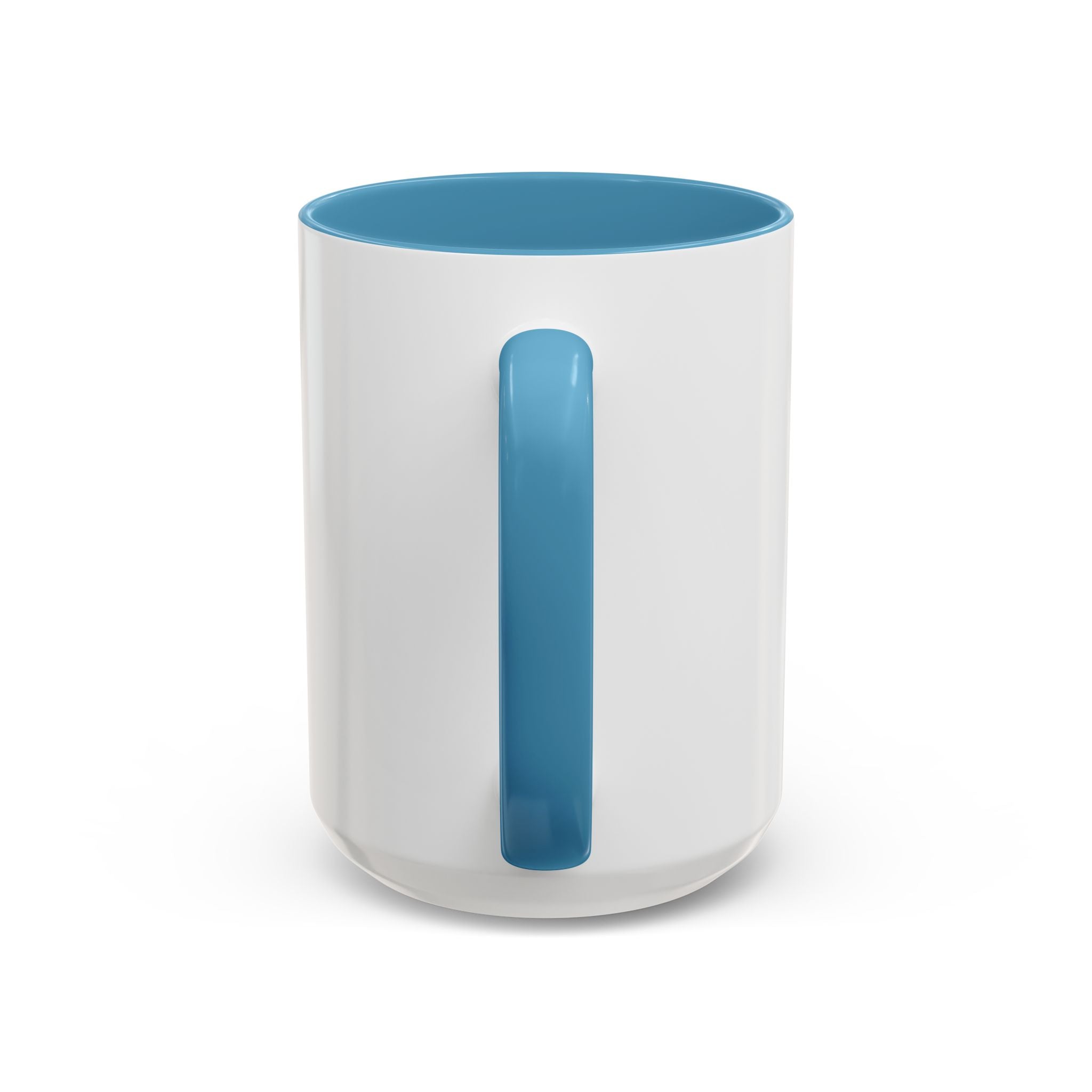 Accent Coffee Mug — 'Nenuco Suarez' Retro Pop Portrait Coffee Mug (11/15oz)