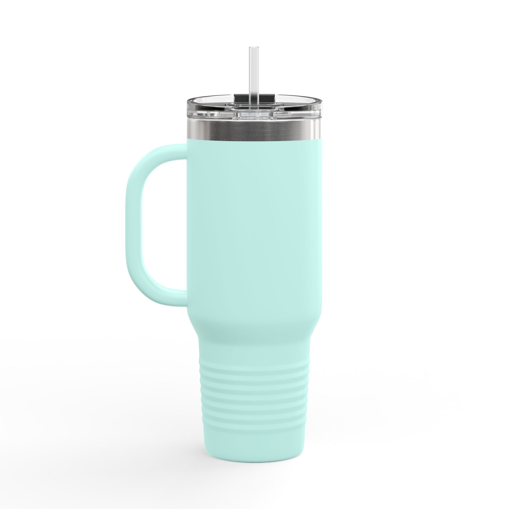 Insulated Travel Mug — “Café Chisme Terapia” 40oz Stainless Steel Tumbler
