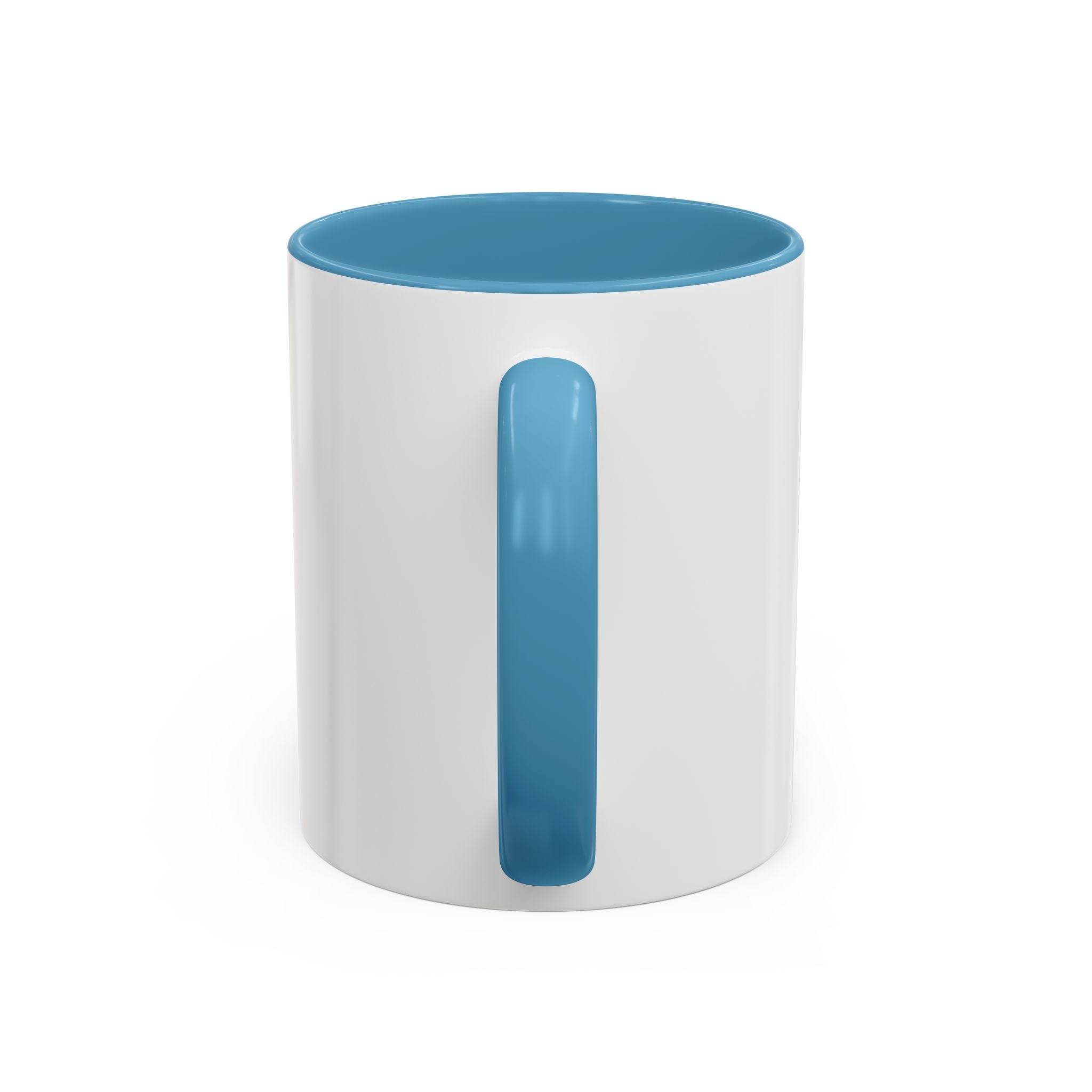 Accent Coffee Mug — 'Nenuco Suarez' Retro Pop Portrait Coffee Mug (11/15oz)