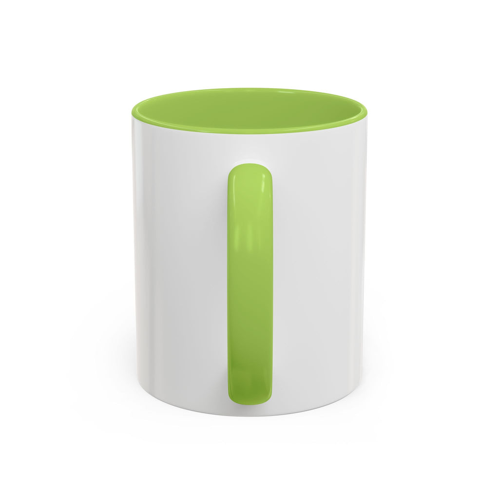 Accent Coffee Mug — 'Nenuco Suarez' Retro Pop Portrait Coffee Mug (11/15oz)